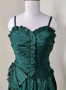 Emerald Green Party Dress