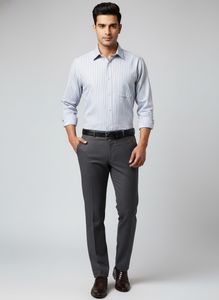 Men's Striped Formal Shirt