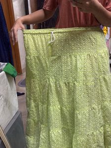 Flowy Tiered Maxi Skirt