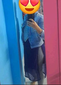 Grey High Waisted Jeans