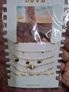 Boho Gold Bracelet Set