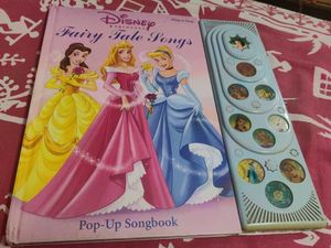 Disney Princess Fairy Tale Songs Book