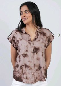 LOV by Westside Brown Shirt