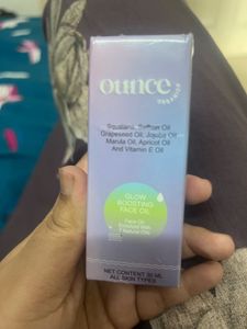 Ounce Organics Glow Boosting Face Oil