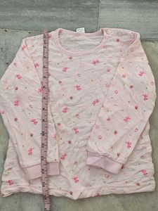 Cute Pink Pajama Top
