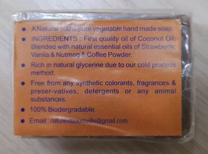HANDMADE SCENTED SOAP >> COFFEE + NEEM TULASI