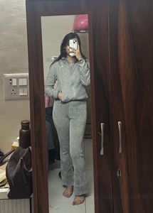 Corduroy Flared grey Pants