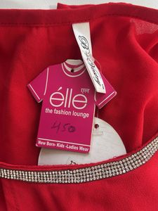 Red Sleeveless Top