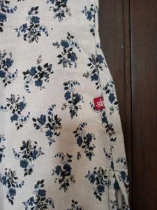 Floral Print Kurta