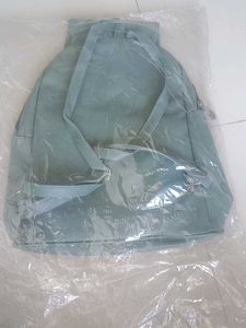 Stylish Blue Backpack with "I Love My Harrods Bag"