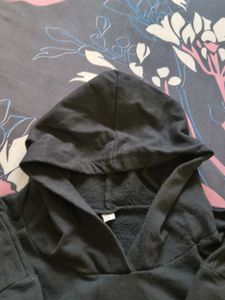 Black Hoodie with Pocket