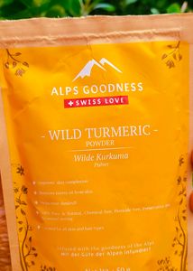 Alps Goodness -Wild Turmeric Powder Best Face Pack For Summer 🌞