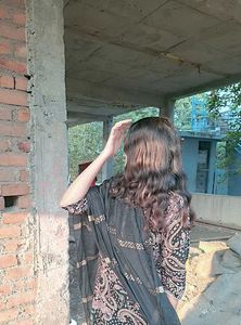 Black Kurta with pant and Dupatta