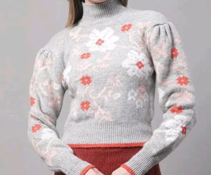 Woollen Crop Sweater