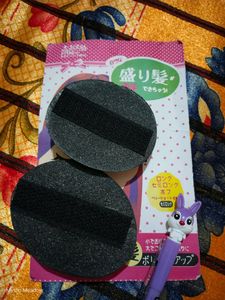 💆🏻‍♀️2Pc Princess Hair Puff Up Volumizer Oval