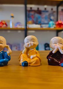 Zen Monk Figurines