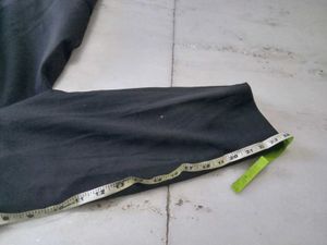 Coat In Black With Measurements