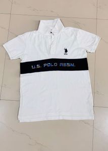 U.S. Polo Assn. White Pol