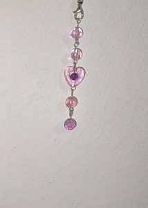 Y2K heart phone charm