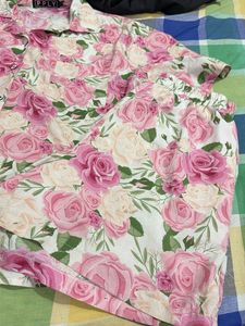 Floral Print Kurta Set