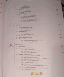 Class XI Computer Science with Python Textbook