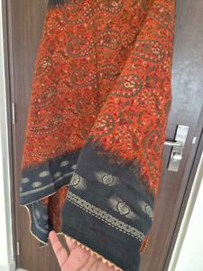 Elegant Printed Kurta with Dupatta L