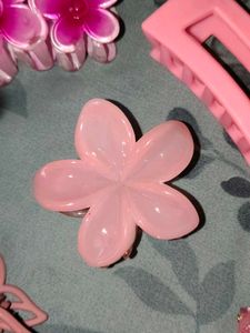 Cute Pink Hair Claw Clips Set 🩷🎀🏩💗