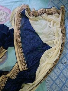 💙✨ Royal Blue Designer Saree