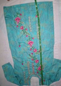 Patiala suit silk