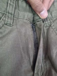 Driftwood Green Jeans
