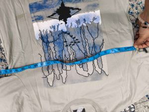 Men's Casual Multicolour T Shirt In L 40 Size