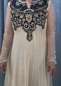 Elegant Embroidered Ethnic Gown