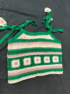 Boho Crochet Crop Top