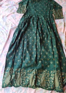 Beautiful Green Ethnic Gown