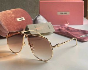Miu Mi Aviator Sunglasse