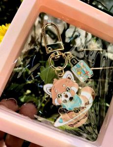 Cute Red Panda Keychain