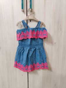 Frock With Shoulder Straps