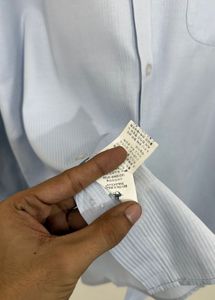 Classic Striped Men's Dress Shirt