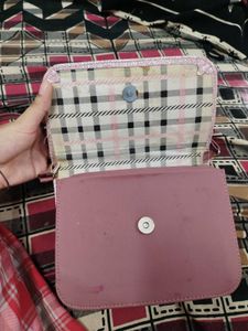 Sparkly Pink Crossbody Bag