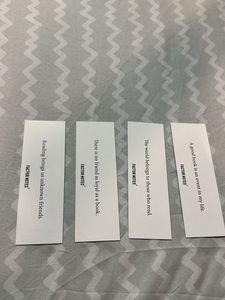 Set of 4 Bookmarks
