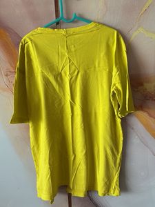 JDY Yellow Oversized T-Shirt