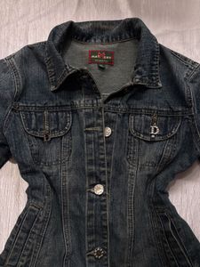 Vintage Acid Wash Denim Jacket