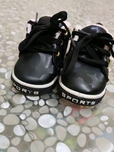 Black Shoes For Baby Unisex