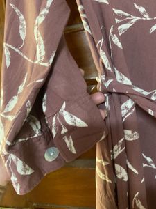 🎄 OFFER Floral Print Shirt Dress
