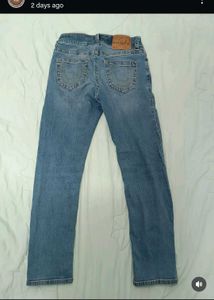 Classic Light Wash Denim Jeans