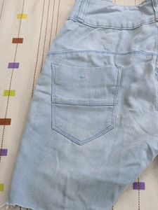 Light Wash Denim Shorts