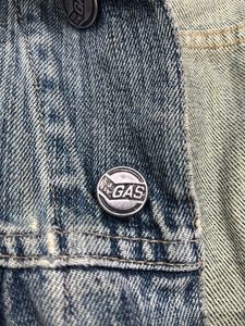 Vintage unisex gas authentic denim jacket