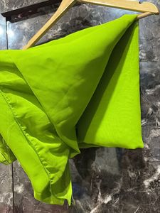Green New Sari