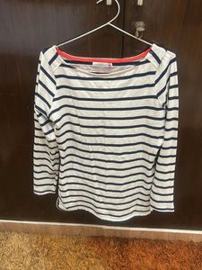 Classic Striped Long Sleeve Top