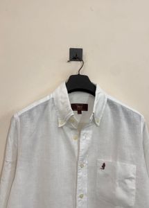 Classic White Linen Shirt